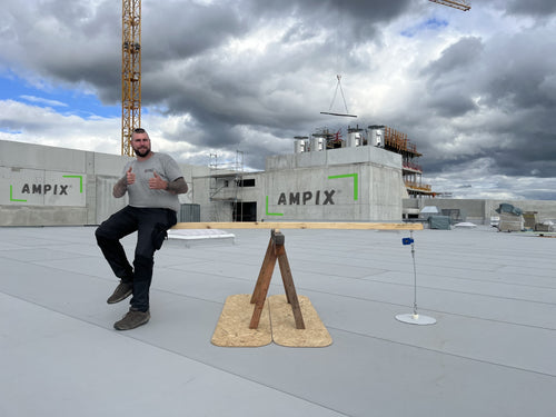 AMPIX® FPO/TPO - Montagehalter für das Flachdach (20 Stück / Karton)