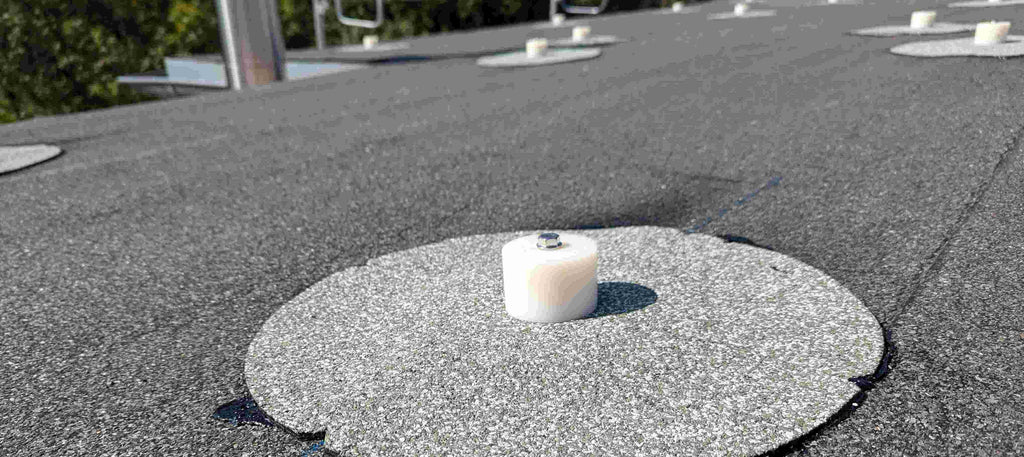 AMPIX® PVC - Montagehalter für das Flachdach (20 Stück / Karton)