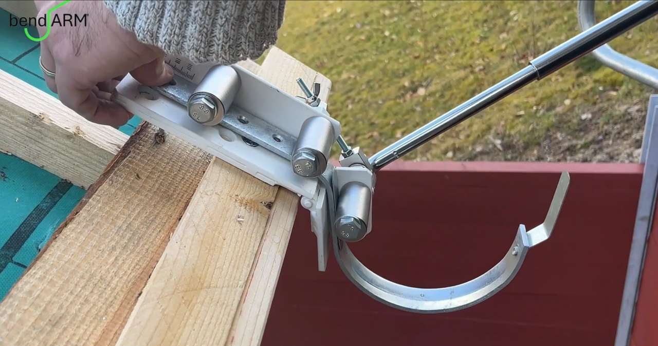 bendARM® – Biegegerät für Rinnenhalter
