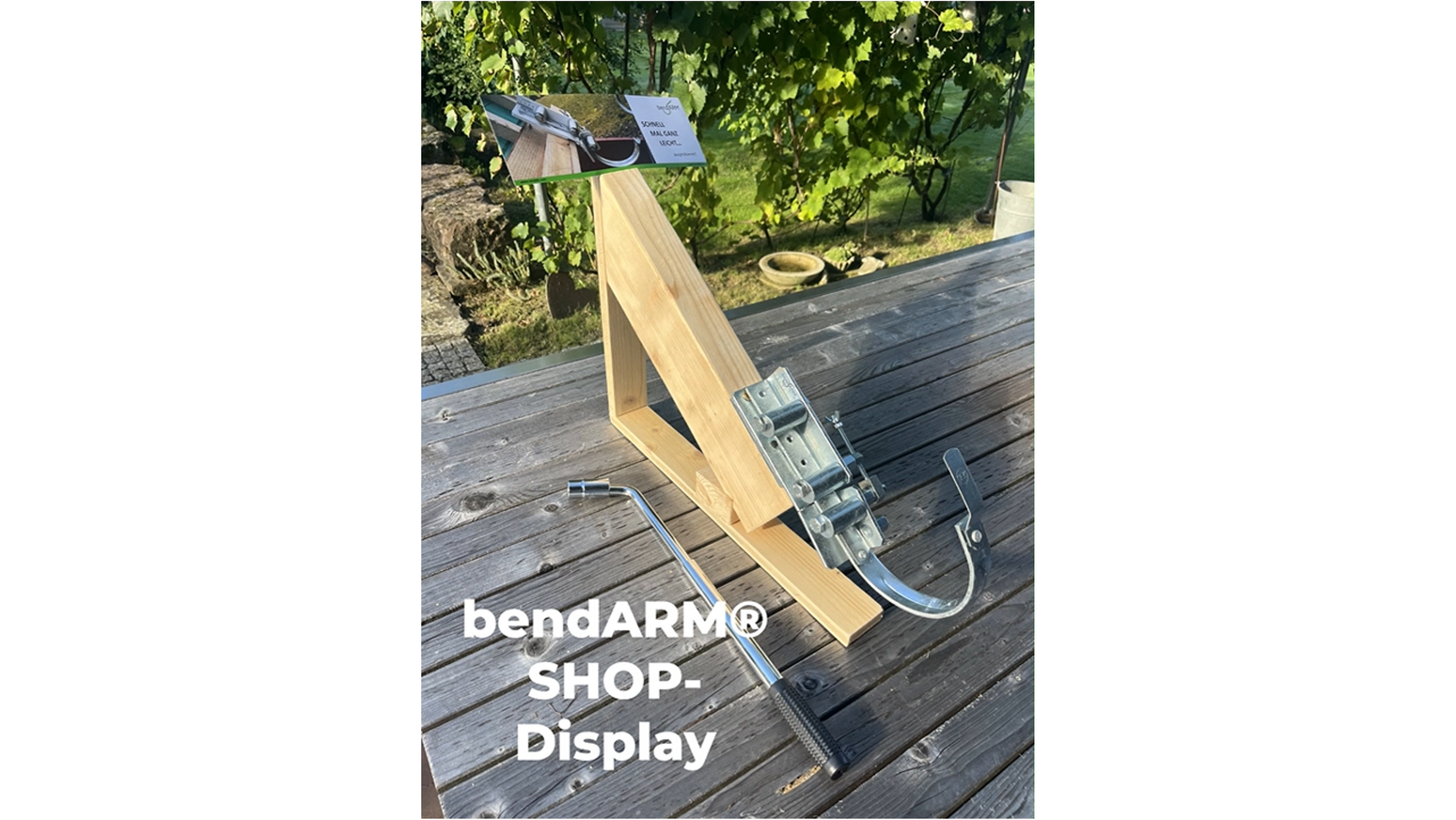 bendARM® – Biegegerät für Rinnenhalter