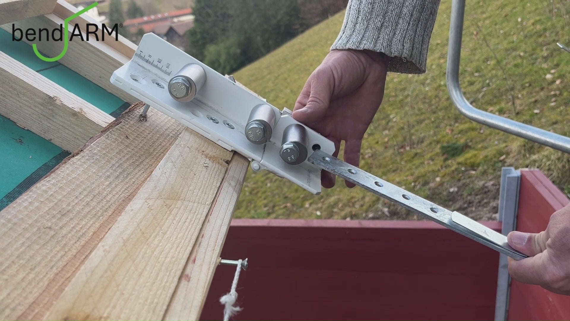 bendARM® – Biegegerät für Rinnenhalter